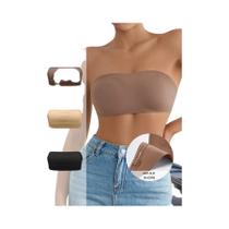 Sutiã Sem Fio E Sem Costura, Design Novo Em Seda Gelada, Almofadado E Sem Marcas Para Mulheres Sutiã Sem Fio E Sem Costura, Design Novo Em Seda Gelada, Almofadado E Sem Marcas Para Mulheres