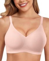 Sutiã sem fio LUXMAY, confortável, floral, com cobertura total Sutiã sem fio LUXMAY, confortável, floral, com cobertura total