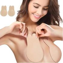 Sutiã Silicone Invisível Levanta Seios ORELHA DE COELHO BEGE Sutiã Silicone Invisível Levanta Seios ORELHA DE COELHO BEGE