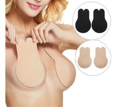 Sutiã Silicone Invisível Levanta Seios Orelha de Coelho bege Sutiã Silicone Invisível Levanta Seios Orelha de Coelho bege
