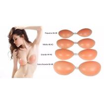 Sutia Silicone Invisivel Unbra Sem Alça Aumenta Seio Sutian CX -NUDE -G