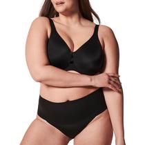 Sutiã SPANX Low Profile Minimizer muito preto 36C Sutiã SPANX Low Profile Minimizer muito preto 36C