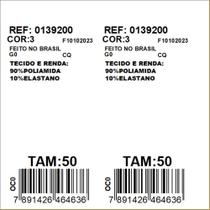 Sutia sustentacao com aro 139200 dilady branco 50