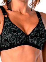 Sutiã Sustentação Demillus 061741 Plus Size Sem Bojo Sem Aro Microfibra T. 44/54