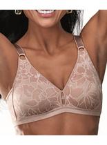 Sutiã Sustentação Demillus 061741 Plus Size Sem Bojo Sem Aro Microfibra T. 44/54