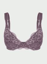 Sutiã Sustentação Duloren 111745 Plus Size Sem Bojo Renda E Poliamida T. 44/52