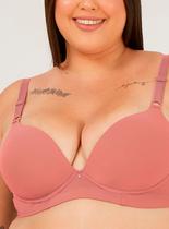 Sutiã Sustentação Nayane SP 01 08 0005 Plus Size Base Bojo Microfibra T. 48/54