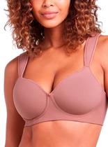 Sutiã Sustentação Plié 80405 Amazônia Soft Slim Com Bojo Sem Aro Microfibra T. 42/50