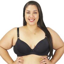 Sutiã Sustentação Plus size Bojo Liso Nayane Rodrigues