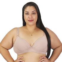 Sutiã Sustentação Plus Size Bojo Liso Nayane Rodrigues Sutiã Sustentação Plus Size Bojo Liso Nayane Rodrigues