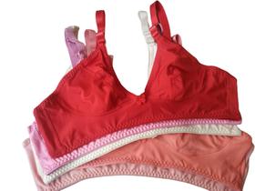 Sutia Sutiã Reforçado Kit 5 Peças Alça Larga Sustentação Soutien Feminino Lingerie Sutia Sutiã Reforçado Kit 5 Peças Alça Larga Sustentação Soutien Feminino Lingerie