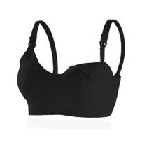 Sutiã Sutien Amamentação Reforçado Bojo Flexível Gestante COR:PRETOTAMANHO:M