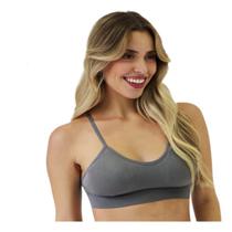 Sutiã Top Academia C/ Bojo Removível Feminino