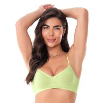 Sutiã Top Comfort sem Costura com Alças Reguláveis Lima Fresh Zee Rucci