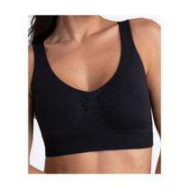 Sutiã Top Control Slim Sem Costura Sem Bojo Loba 47180-001 Sutiã Top Control Slim Sem Costura Sem Bojo Loba 47180-001