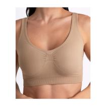 Sutiã Top Control Slim Sem Costura Sem Bojo Loba 47180-001 Sutiã Top Control Slim Sem Costura Sem Bojo Loba 47180-001