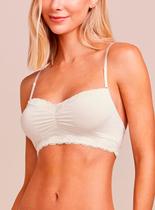 Sutiã Top Hope L2732 Bojo Removível Modal e Renda T. P/EG Sutiã Top Hope L2732 Bojo Removível Modal e Renda T. P/EG