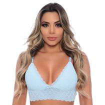 Sutiã Top Lingerie Langeri Sem Bojo Sem Aro Com Renda 711
