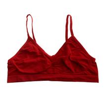 Sutiã top liso - cereja - p - basic+ Sutiã top liso - cereja - p - basic+