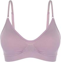 Sutiã Top Loba Sem Costura C/ Bojo Removível 41901 Sutiã Top Loba Sem Costura C/ Bojo Removível 41901