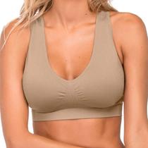 Sutiã Top Nadador Com Bojo Sem aro Microfibra Zee Rucci