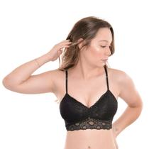 Sutiã top Nadador Rendado com bojo removível Nayane Rodrigues . Sutiã top Nadador Rendado com bojo removível Nayane Rodrigues .