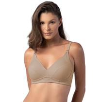 Sutiã Top Nayane Rodrigues Reforçado Sem Bojo Modela e Comprime os Seios Sem Aro