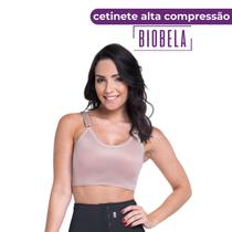 Sutiã Top Pós-cirúrgico Sem Costura Fecho Nas Costas Biobela