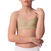 Sutiã Top Selene Para Meninas Moça Infantil Sem Bojo Sem Costura