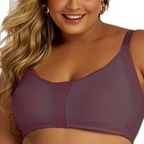 Sutiã Top Sustentação Bojo Removível Plus Size Dilady 122111 Sutiã Top Sustentação Bojo Removível Plus Size Dilady 122111