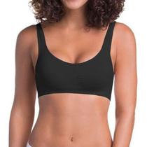 Sutiã Top Sustentação Preto Feminino Trifil