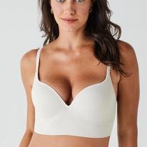 Sutiã Top Sutop Cropped C/ Bojo e Aro Sport Deluxe Liz 51304