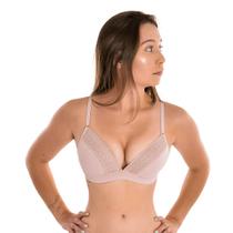 Sutiã Top Triângulo Sem Aro Recorte Em Rendas Nayane Rodrigues
