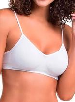 Sutiã Top Trifil CE4377 Feminino Sem Aro Sem Bojo Microfibra T. P/G Sutiã Top Trifil CE4377 Feminino Sem Aro Sem Bojo Microfibra T. P/G