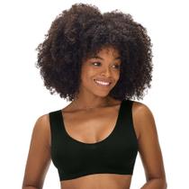 Sutiã Top Zee Rucci Sem Bojo Alças larga Microfibra