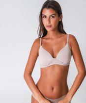 Sutiã Triângulo Com Bojo Marisa Bege-30031