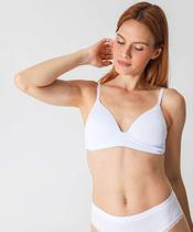 Sutiã Triângulo Com Bojo Marisa Branco-30035