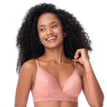Sutiã Triângulo com Renda Rosa Vintage Sutiã Triângulo com Renda Rosa Vintage