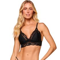 Sutiã Triângulo Rendado Bojo Espuma Liebe .