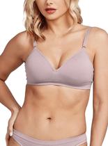 Sutiã Triângulo Trifil C04936 (Antigo C04935) Feminino Sem Costura Com Bojo e Sem Aro Microfibra T. P/1XG