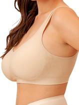 Sutiã Truekind Wirefree, levemente acolchoado, nu, 40DDD/F-G, feminino