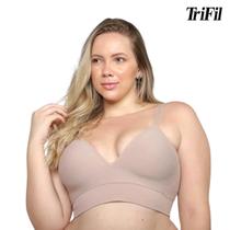 Sutiã Volume e Curvas Alças Reforçadas Bojo Soutien Plus Size Trifil - CO6244