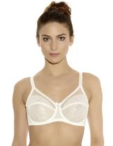 Sutiã Wacoal Retro Chic Full Figure Underwire Ivory 34D Sutiã Wacoal Retro Chic Full Figure Underwire Ivory 34D