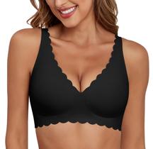 Sutiã Xcutting Deep V No Underwire Wireless Push Up Black S Sutiã Xcutting Deep V No Underwire Wireless Push Up Black S