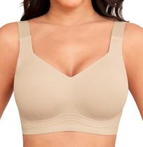 Sutiã Xcutting Soft Sleep, sem fio, cobertura total, acolchoado, nu Sutiã Xcutting Soft Sleep, sem fio, cobertura total, acolchoado, nu