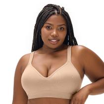 Sutiã Zee Rucci Plus Size Comfort Duplo com Bojo Sem Costuras