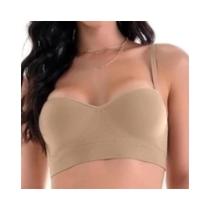 Sutiã Zee Rucci sem alça Zr0302-009 Bege