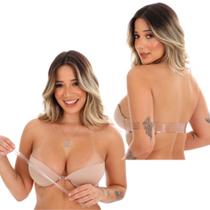 Sutian Costa Nua Com Alça De Silicone Feminino Discreto Regulável E Removível Com Bojo Sutiã Adulto Sutian Costa Nua Com Alça De Silicone Feminino Discreto Regulável E Removível Com Bojo Sutiã Adulto