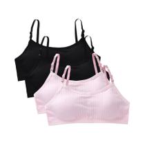 Sutiãs De Treinamento Para Meninas Adolescentes 4 Peças Sem Costura Com Fecho Nas Costas Para