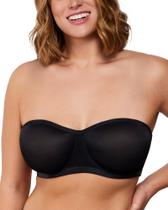 Sutiãs sem alças HSIA Minimizer Bandeau para seios pesados 38DD Sutiãs sem alças HSIA Minimizer Bandeau para seios pesados 38DD